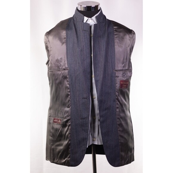 Nordstrom Chaps By Ralph Lauren Mens Virgin Wool Suit Blazer main color Gray 40 - Picture 9 of 12